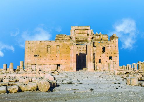 Ancient Roman time town in Palmyra, Syria