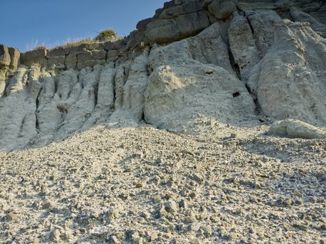 Part of earth bars, location Kuklica, Macedonia