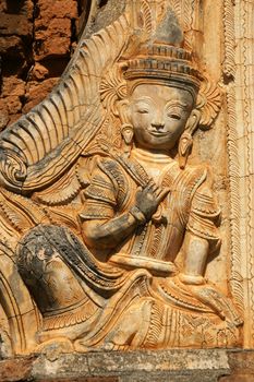 Pagoda Ruins of Indein, Inle Lake, Myanmar