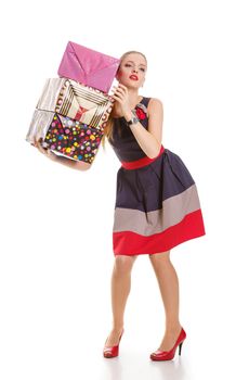 girl with a gift box