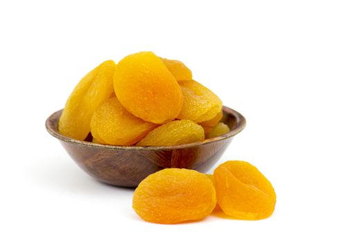 bowl full of dried apricots