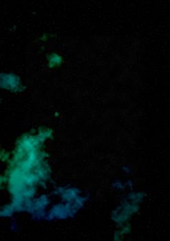 Far being shone nebula and star field against space. "Elements of this image furnished by NASA".