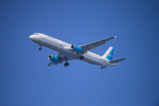 Airbus a321, Metrojet, Russia. The pictures of the planes are shot very close an airport just before landing. September 2013.