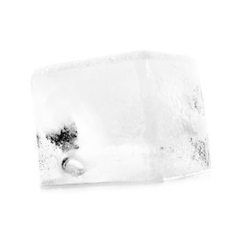 one ice cubes isolated  
