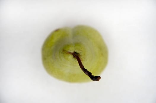 Fresh pears isolated on a kitchen bench