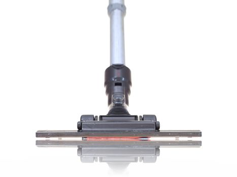 A vacuum cleaner isolated against a white background