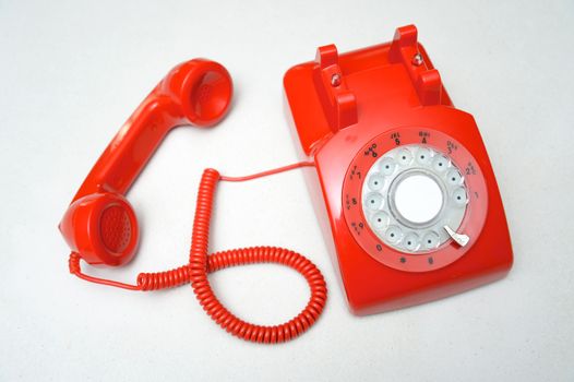 A home phone on a kitchen bench