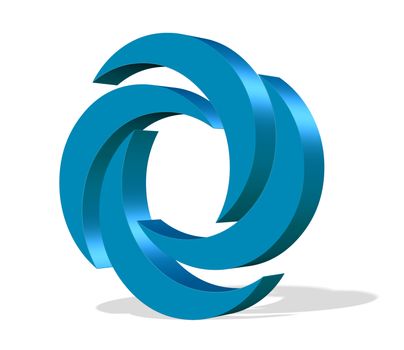 Conceptual element logo idea - company brand identity graphic
