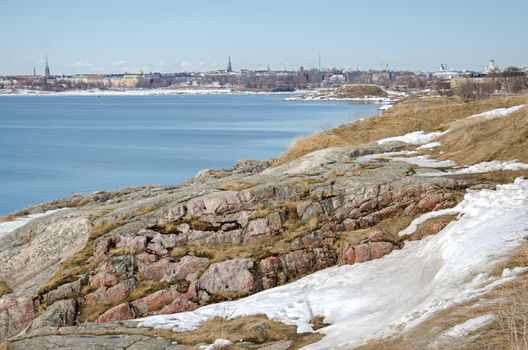 Fortress of Suomenlinna Island near Helsinki. Finland.