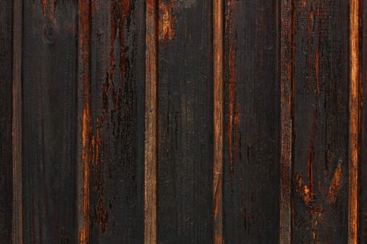 wall made of wooden planks