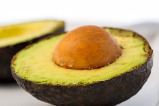 avocado close up image