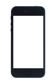 Smartphone isolated on white background