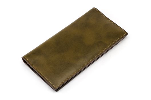 brown wallet clash isolated on white background