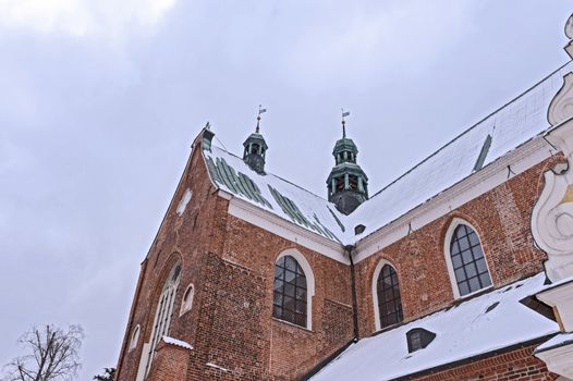 Cathedral building in Gdansk Oliwa
