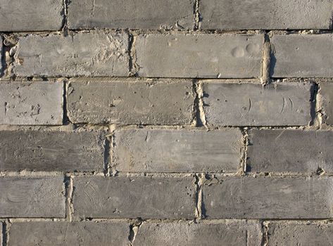 Grey concrete blocks wall, useful as background