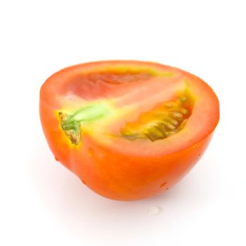 Tomato isolated on white