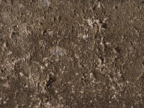 Close up of dark concrete surface