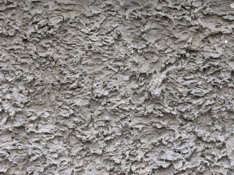 Close up of rough gray concrete surface