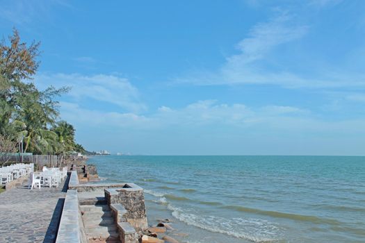 The Beach At Hua Hin In Thailand