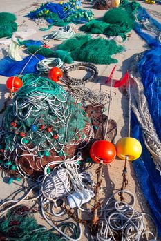 Formentera Balearic Islands fishing tackle nets longliner trawler trammel