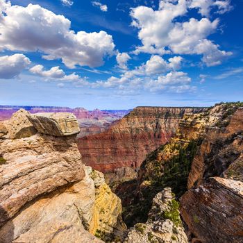 Arizona Grand Canyon National Park Mother Point and Amphitheater USA