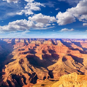 Arizona sunset Grand Canyon National Park Yavapai Point USA