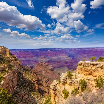 Arizona Grand Canyon National Park Mother Point and Amphitheater USA