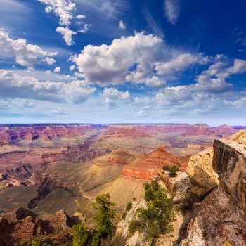 Arizona Grand Canyon National Park Mother Point and Amphitheater USA