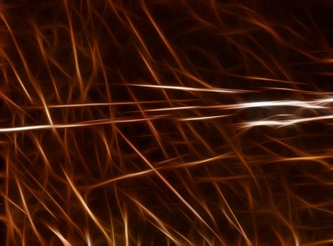 Fiery abstract fractal background