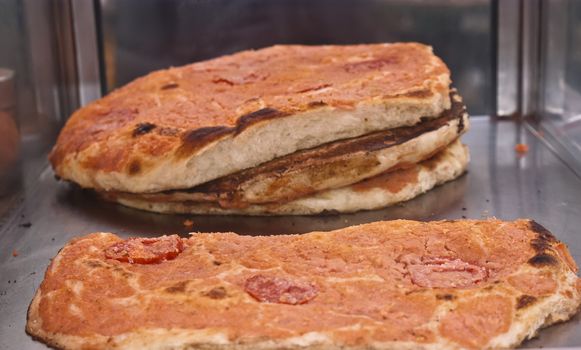 sicilian traditional pizza sfincione