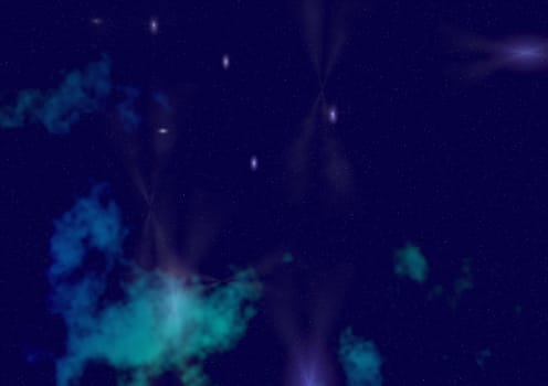Small part of an infinite star field of space in the Universe. "Elements of this image furnished by NASA".