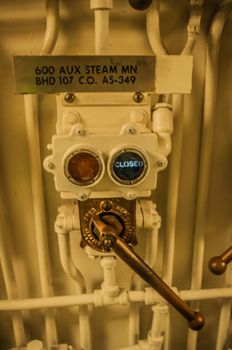 600 AUX Steam uss midway museum north harbor drive san diego california usa