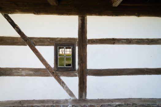 Old rural home in polish heritage park