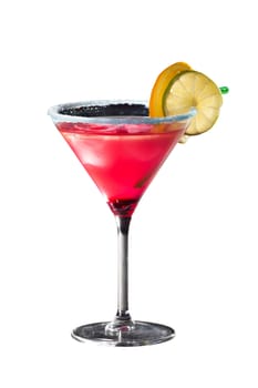 Delicious cosmopolitan cocktail