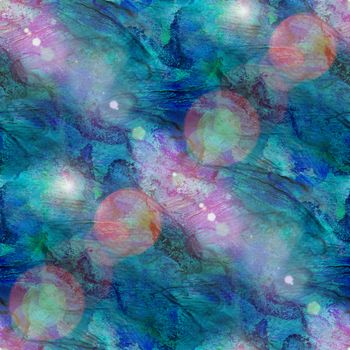 sun glare background blue watercolor art seamless texture abstract brush