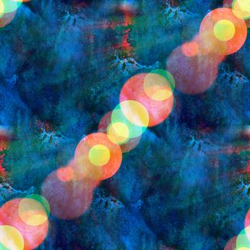 sun glare watercolor blue red background abstract paper art texture