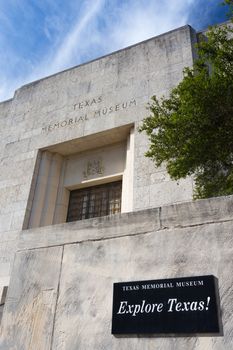 AUSTIN,TX/USA - NOVEMBER 14:  Texas Memorial Museum on the campus of the University of Texas, a state research university and the flagship institution of the The University of Texas System. November 14, 2013.