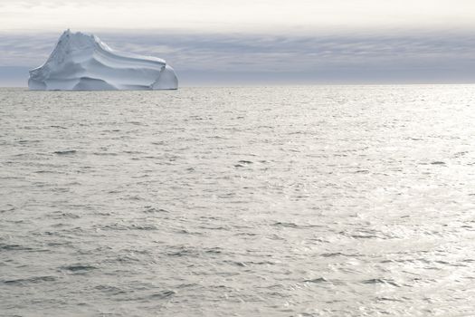 Beautiful Icebergs in Disko Bay Greenland around Ilulissat