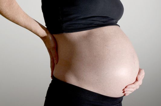 back pain and contraction during pregnancy and labor