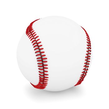 Baseball ball isolated on a white background