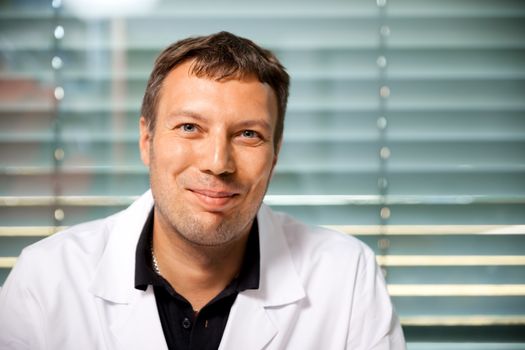 An image of a scientist in the laboratory