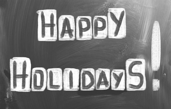 Happy Holidays Concept