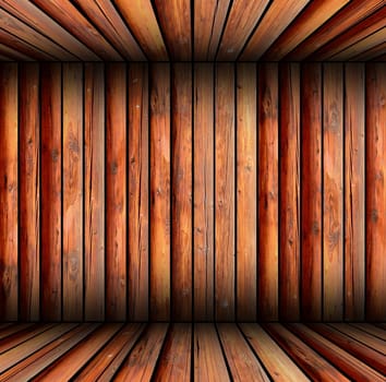 indoor wooden structure forming backdrop for your design