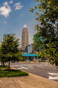 Uptown Charlotte, North Carolina Cityscape - southend