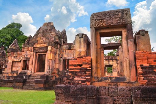 Castle Rock Phanom Rung is oldest National Park in Thailand