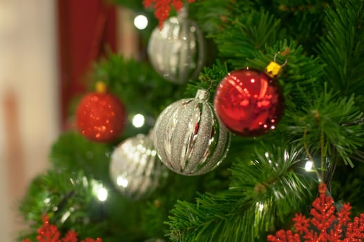 the christmas decoration