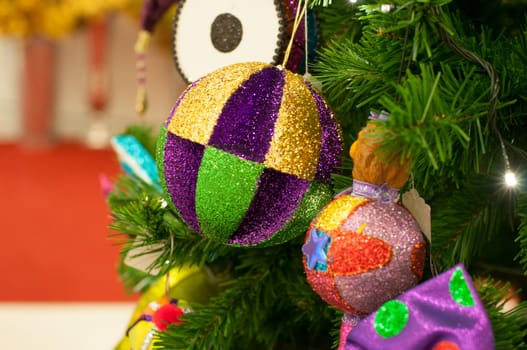 the christmas decoration