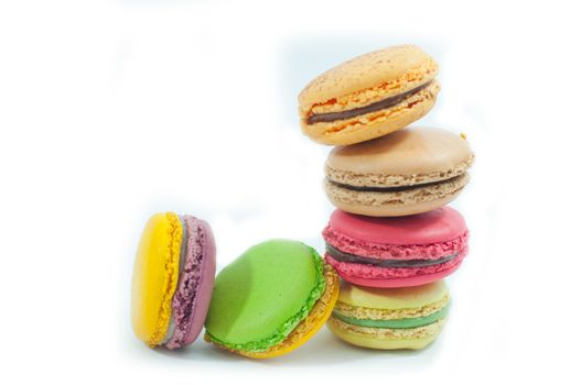 macaron in isolated background