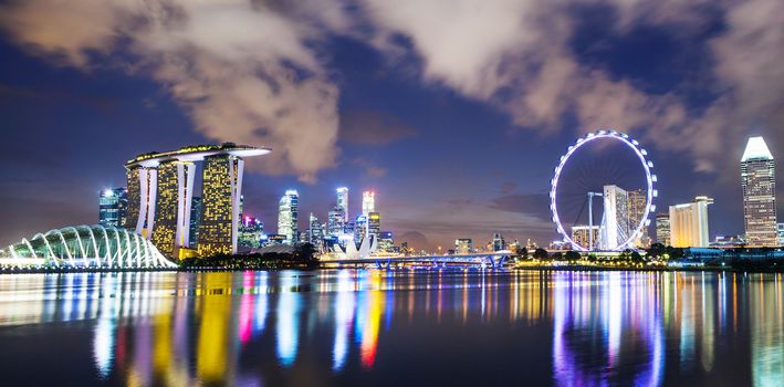 Singapore skyline