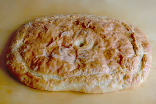 Image of Russian Traditional handmade ruddy pie